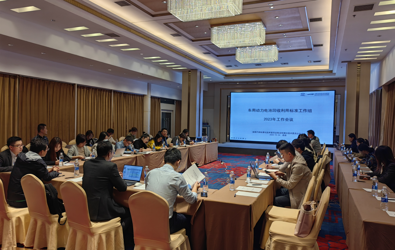 20231026車用動(dòng)力電池回收利用標(biāo)準(zhǔn)工作組2023年工作會(huì)議在西安召開(kāi).png 20231026車用動(dòng)力電池回收利用標(biāo)準(zhǔn)工作組2023年工作會(huì)議在西安召開(kāi).png